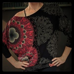 Desigual off the shoulder top